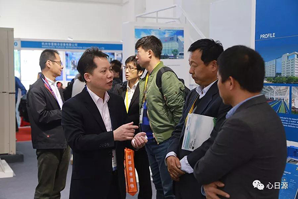 心日源与会北京2018国际制冷展
